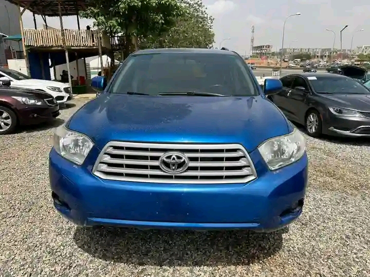 Toyota Highlander 2008 Blue